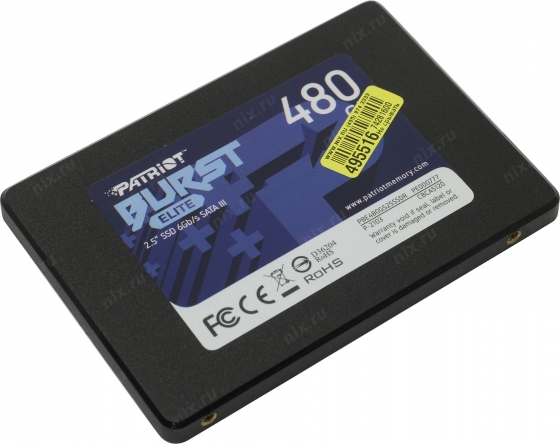 Կուտակիչ SSD 480GB PATRIOT PBE480GS25SSDR (2.5