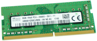 RAM  DIMM 4GB DDR4 Hynix HMA851U6DJR6N-VKN0 (2666MHz, 1.2v)