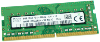 Հիշողություն DIMM 4GB DDR4 Hynix HMA851U6DJR6N-VKN0 (2666MHz, 1.2v)