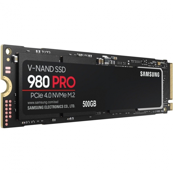 Накопитель SSD M.2 500Gb SAMSUNG MZ-V8P500BW 980 PRO (M.2 2280, PCI-E x 4, Reading 6900 MB/s, Writing 5000 Mb/s)