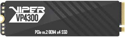 Накопитель SSD M.2 1TB Patriot Viper VP4300-1TBM28H VP4300 (M.2 2280 PCI-E, Reading 7400 MB/s, Writing 5500 Mb/s)