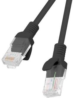 Кабель LANBERG PCU5-20CC-0050-BK UTP PATCHCORD CAT5E 0.5M BLACK