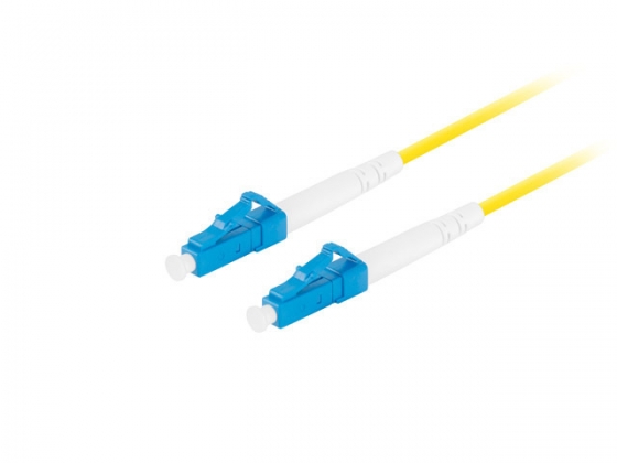 Кабель LANBERG FIBER FO-LULU-SS11-0100-YE OPTIC PATCHCORD SM LC/UPC-LC/UPC SIMPLEX 10M LSZH G657A1 3.0MM YELLOW