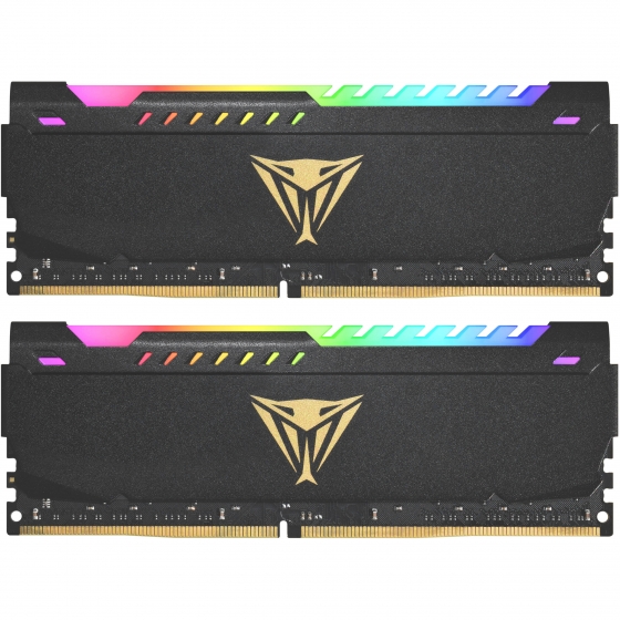 Модуль памяти DIMM 16GB DDR4 PATRIOT VIPER Steel RGB PVSR416G360C0K (3600MHz)