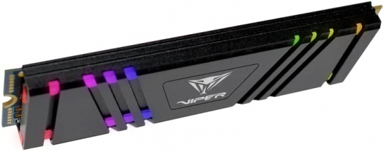 Կուտակիչ SSD M.2 512GB Patriot VPR400-512GM28H VPR400 (M.2 2280 PCI-E, RGB, Reading 4600 MB/s, Writing 3600 Mb/s)