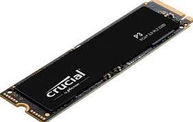 SSD M.2 500GB CRUCIAL CT500P3SSD8 (M.2 2280 PCI-E, Reading 3500 MB/s, Writing 3000 Mb/s)
