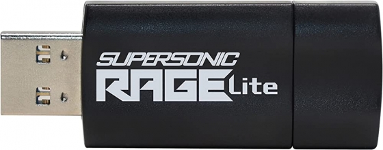 Флешка USB 32GB Patriot PEF32GRLB32U SS RAGE LITE (USB 3.2, Black)
