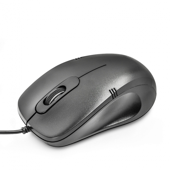 Мышь CrownMicro CMM-511 Silent (3button, 1200dpi, Black, USB)