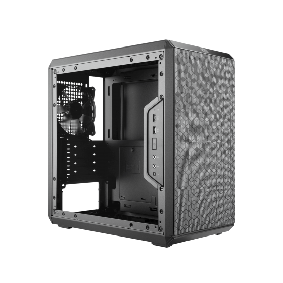 Корпус MidiTower Coolermaster MasterBox Q300L w/o black (MidiATX)