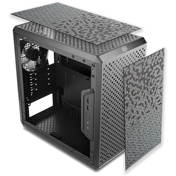 Իրան MidiTower Coolermaster MasterBox Q300L w/o black (MidiATX)