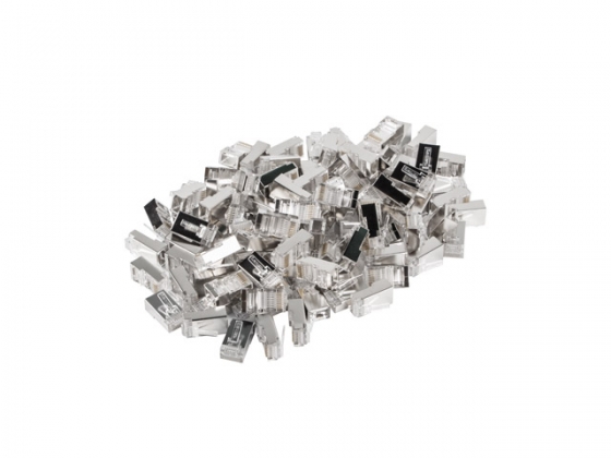 Connector LANBERG PLS-5000 FTP, CAT5E, RJ-45 PLUG 8P8C (100PCS)