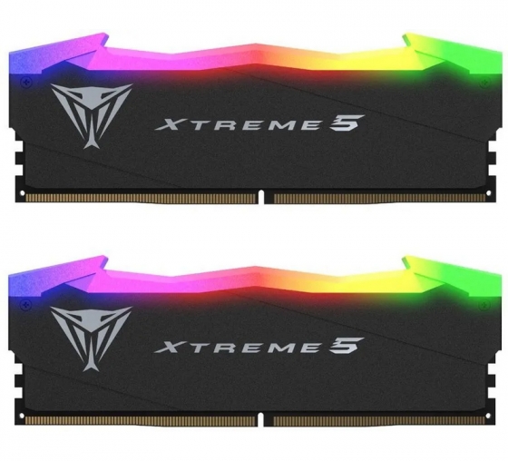 RAM DIMM 32GB DDR5 PATRIOT VIPER Xtreme RGB PVXR532G76C36K (2x16GB, 7600MT/s)