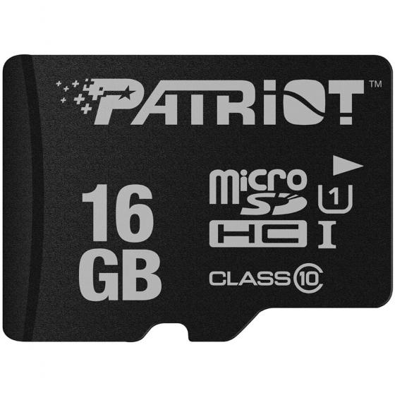 Карта памяти Micro SD Card PATRIOT 16GB PIF16GSHC10 INSTA UHS-I (Class 10)