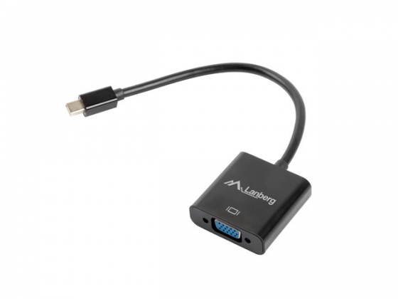 Адаптер LANBERG AD-0017-BK HDMI-A(M)->VGA(F)+AUDIO ON CABLE