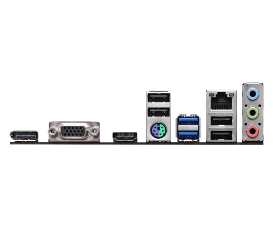 Մայրական սալիկ ASROCK H610M-HDV/M2+ D5 (S-1700, H610, VGA, DVI, HDMI, 2xPCI-E, 2DDR5, M2,  SATA3, GbLAN)