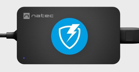 Зарядное устройство для ноутбука Natec GRAYLING (Universal, 90w, USB-C)