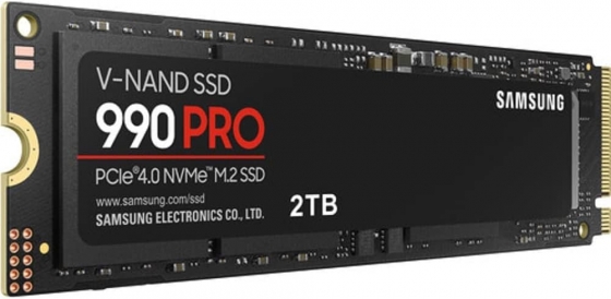 SSD M.2 2TB SAMSUNG MZ-V9P2T0CW 990 PRO (M.2 2280, PCI-E x 4, Reading 7450 MB/s, Writing 6900 Mb/s)