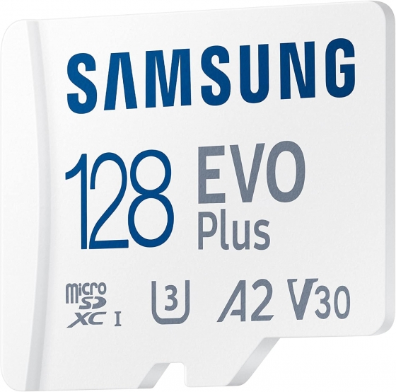 Memory Card  Micro SD Samsung EVO Plus 128GB MB-MC128KA/EU (Class 10)