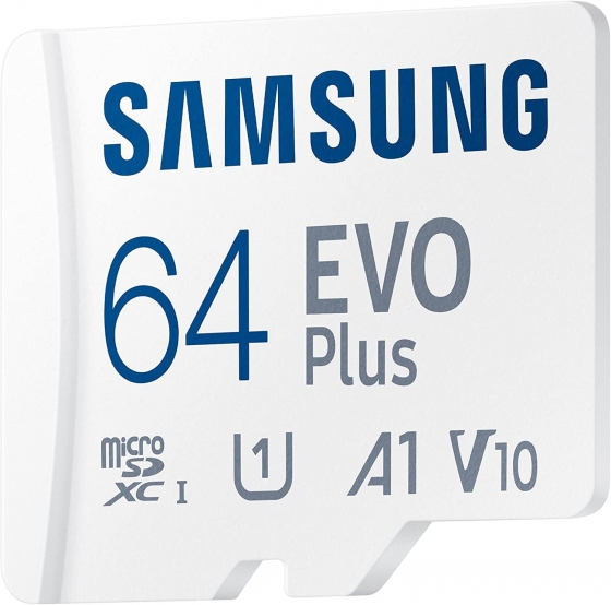 Memory Card Micro SD Samsung EVO Plus 64GB MB-MC64KA/EU (Class 10)