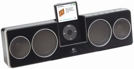 Speakers Logitech Pure-Fi Anywhere 2 for iPhone/iPod (remote control panel)