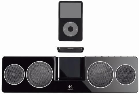 Speakers Logitech Pure-Fi Anywhere 2 for iPhone/iPod (remote control panel)