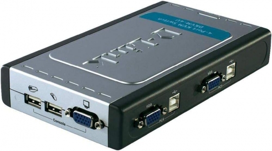 KVM-Switch  4port D-Link DKVM-4U/C1A