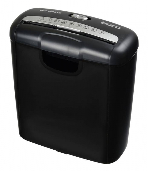 Shredder Buro Home BU-S601S (6 list, 10ltr, pl.cards)