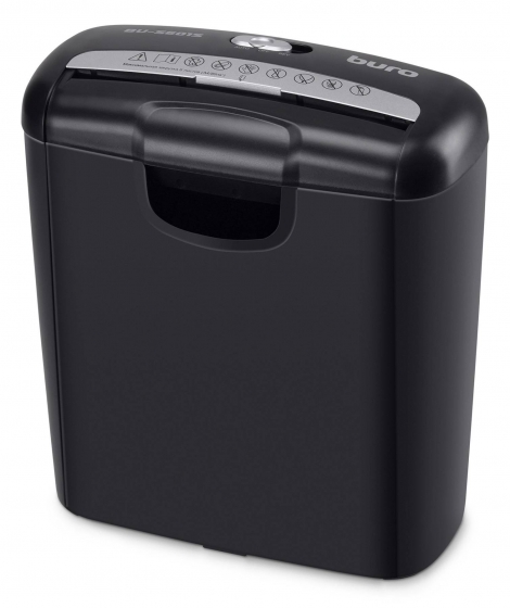 Shredder Buro Home BU-S601S (6 list, 10ltr, pl.cards)