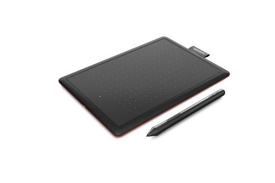 Graphics tablet WACOM One CTL-472 (210 x 146 x 8.7 mm, Black, USB)