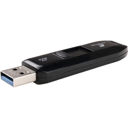 USB 128GB Patriot PSF128GX3B3U XPORTER 3 Slider (USB 3.2, Black)