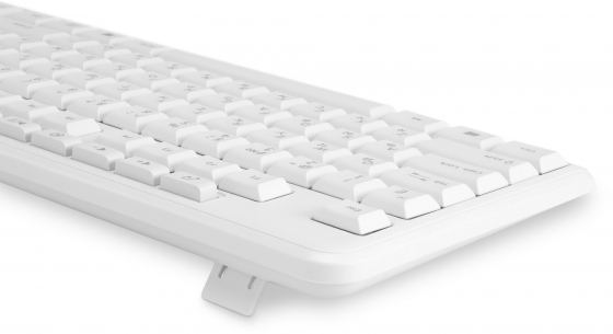 Ստեղնաշար Oklick 505M (White, Slim, USB)