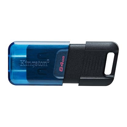  USB 128GB Kingston DataTraveler 80M (USB-C, Black)