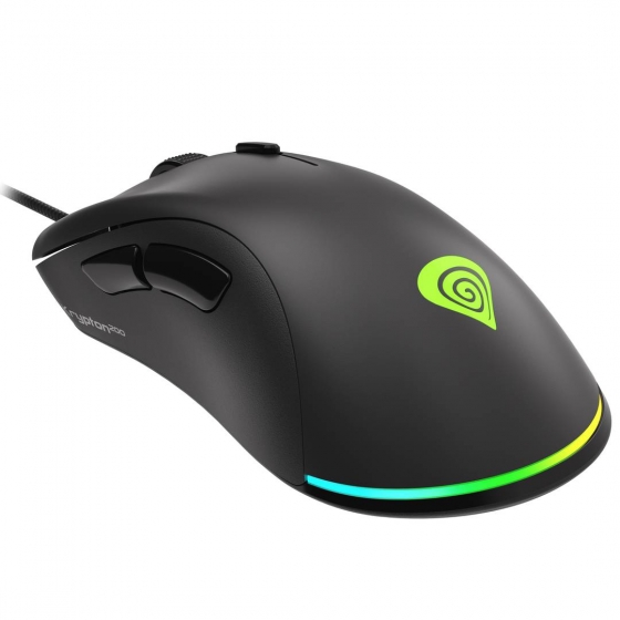 Mouse Genesis NMG-1713 KRYPTON 200, Gaming (6400Dpi, RGB, USB)