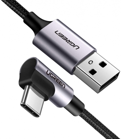 Кабель Ugreen 50941 (USB-C(M) to USB 2.0(M), 1m, Space Grey)