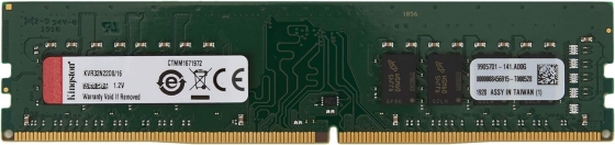 Հիշողություն DIMM 16GB DDR4 Kingston KVR32N22D8/16 (3200MHz, 1.2v)