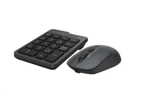 Клавиатура+мышь беспроводные A4Tech Fstyler FG1600C Air (Numpad, Slim, Black, USB)