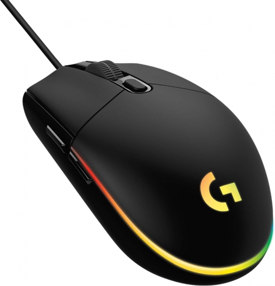 Մկնիկ Logitech G203 LIGHTSYNC (RGB, 6 Button, Gaming, USB, Black)