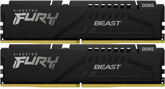 RAM DIMM 64GB DDR5 Kingston FURY Beast KF556C40BBK2-64 (2x32GB, 5600MHz)