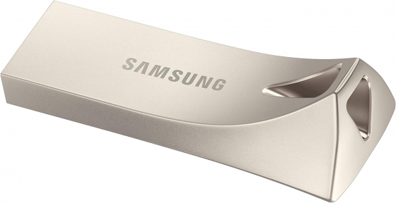 Флешка USB 64GB Samsung Bar Plus (USB 3.1, Silver)