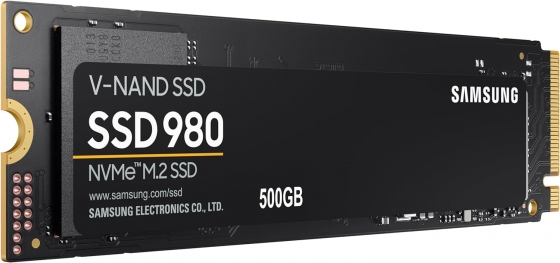 SSD M.2 250GB SAMSUNG 980 MZ-V8V250BW (M.2 2280, PCI-E x 4, Reading 2900 MB/s, Writing 1300 Mb/s)