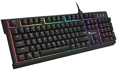 Keyboard Genesis NKG-1645 THOR 210 RGB, Backlight, Gaming (Hybrid Switch, USB, US Layout)