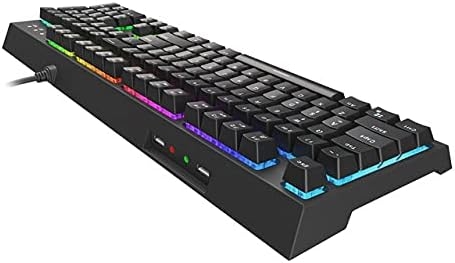 Keyboard Genesis NKG-1645 THOR 210 RGB, Backlight, Gaming (Hybrid Switch, USB, US Layout)