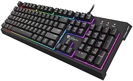 Keyboard Genesis NKG-1645 THOR 210 RGB, Backlight, Gaming (Hybrid Switch, USB, US Layout)