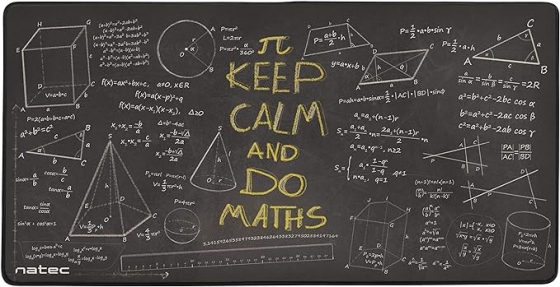 Mousepad Natec NPO-1455 Maths Maxi (800x400mm)