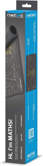 Mousepad Natec NPO-1455 Maths Maxi (800x400mm)
