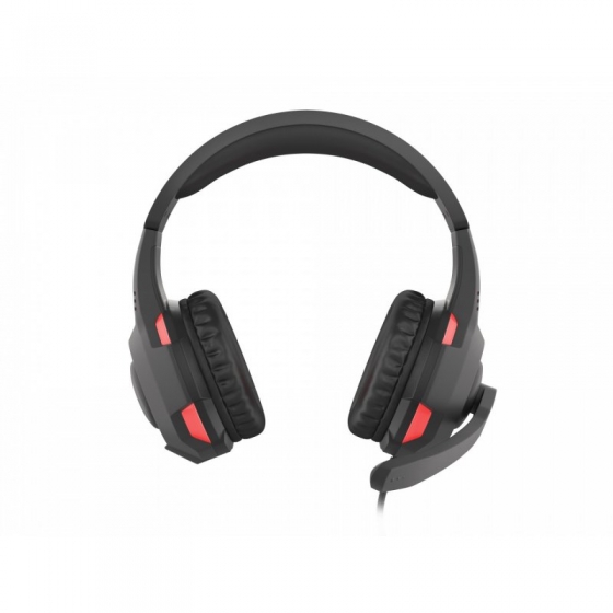 Headphones with Microphone  Genesis NSG-1992 RADON 210 BLACK-RED, Gaming (USB)