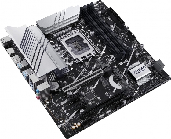 Мат. плата ASUS PRIME Z790M-PLUS (S-1700, Z790, HDMI, DP, 4xPCI-E, 4DDR5, 3xM.2, SATA3, GbLAN)