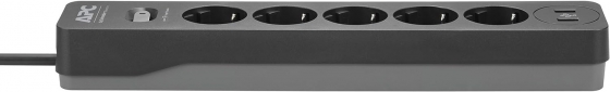 Network filter APC Essential PME5B-RS SurgeArrest 5 Outlet Black 230V