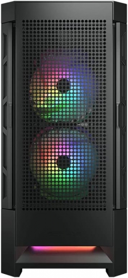 Корпус MidiTower Cougar AirFace RGB w/o black (MidiATX)