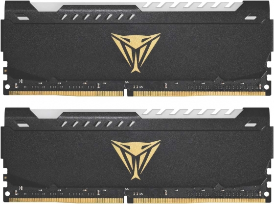 RAM DIMM 64GB DDR4 PATRIOT VIPER Steel RGB PVSR464G320C6K (2x32GB, 3200MHz)